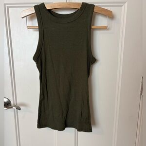 Olive Green Women's Tank Top